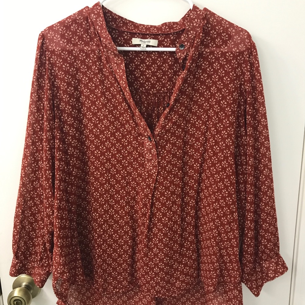 Madewell Popover Top